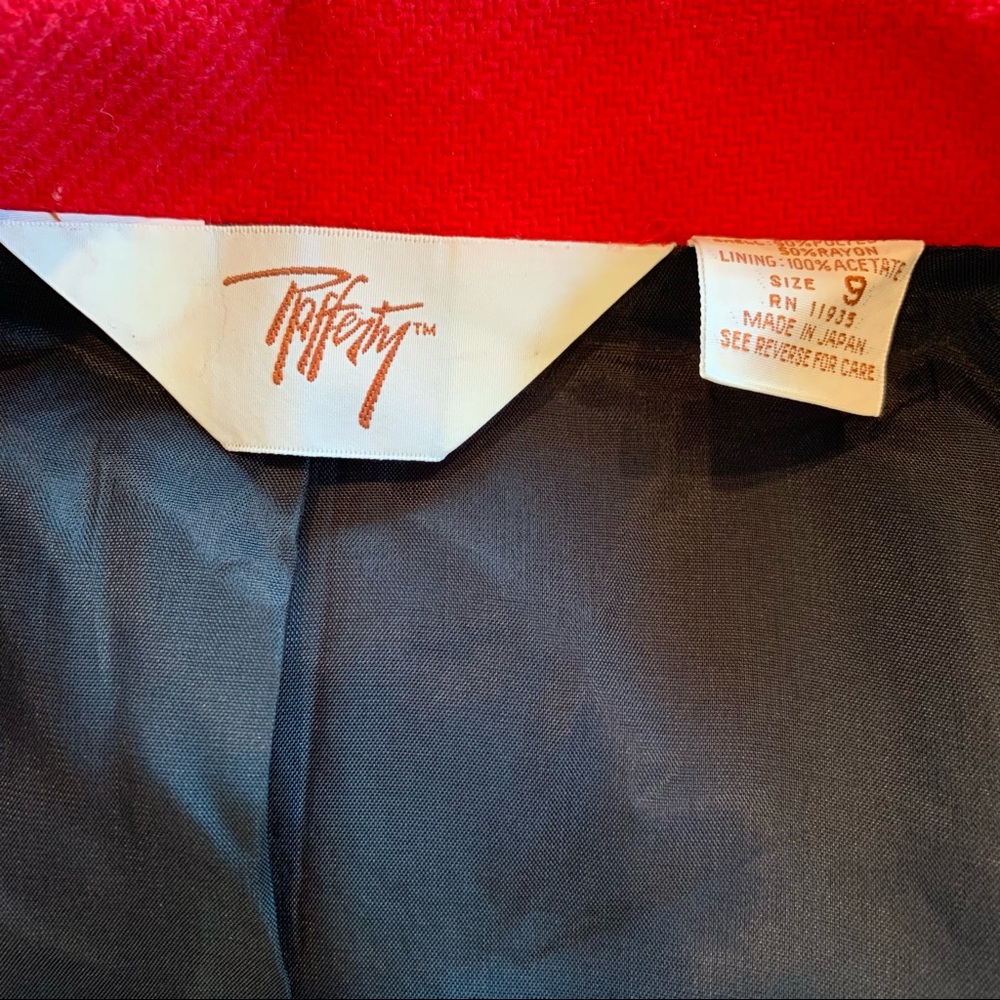 VTG Rafferty Red Blazer - Picture 5 of 8